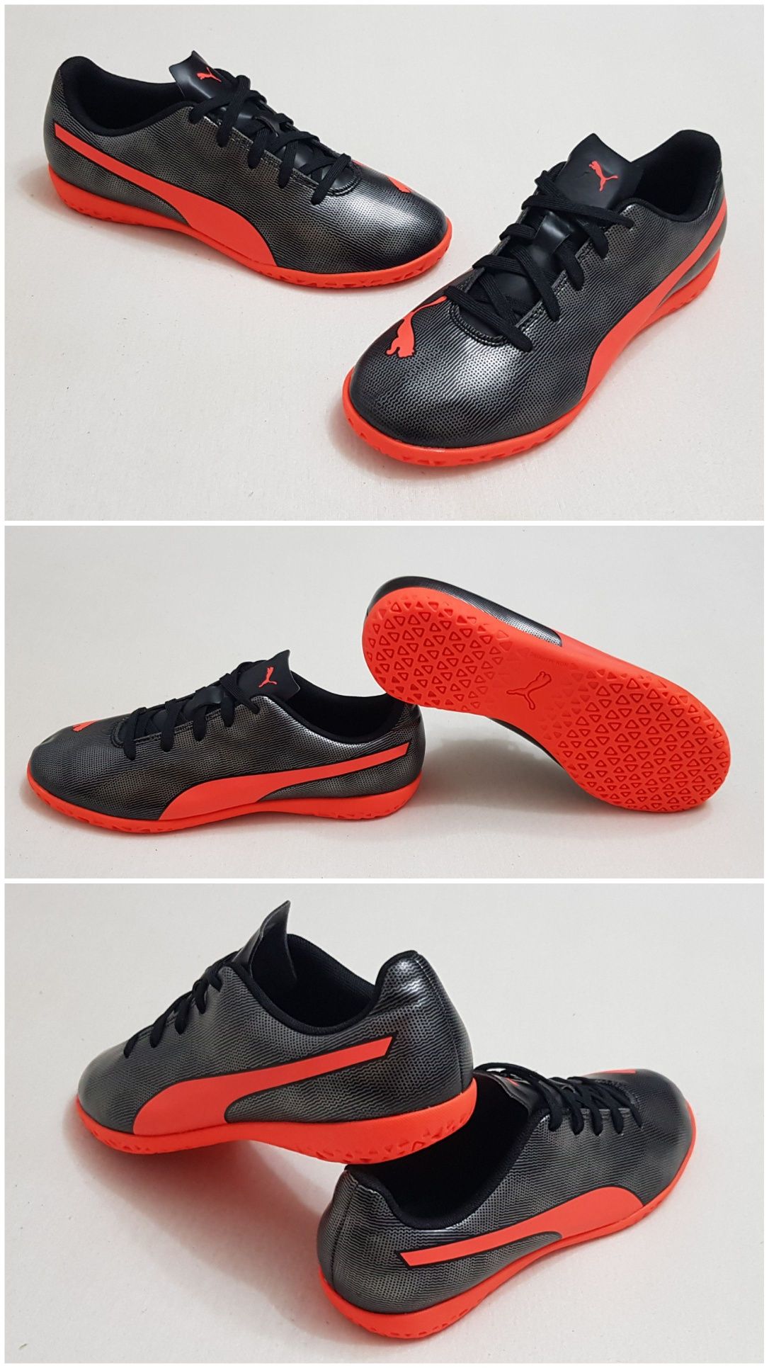 Ghete sală noi, Pantofi de fotbal PUMA Rapido IT JR, nr 36 EU unisex
