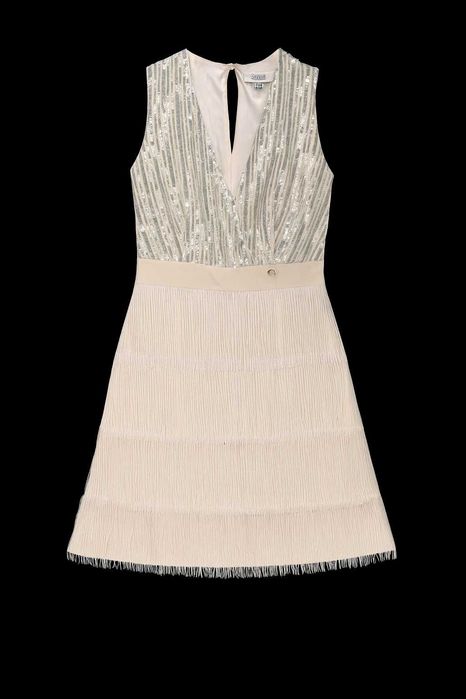 Рокля Lucy Л с ресни за парти