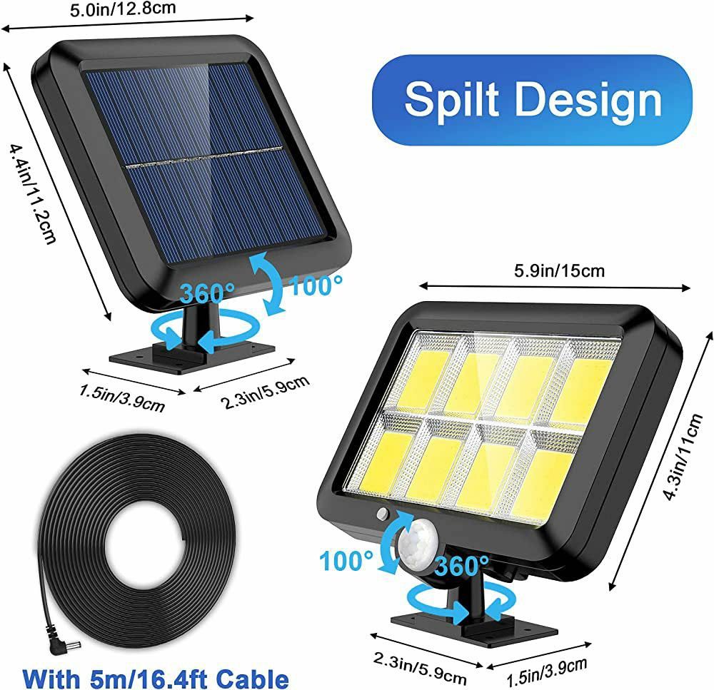 Quyosh panel projector, Solar panel light