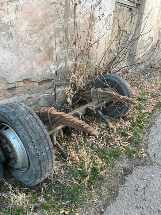 Ось на прицеп двухскатный