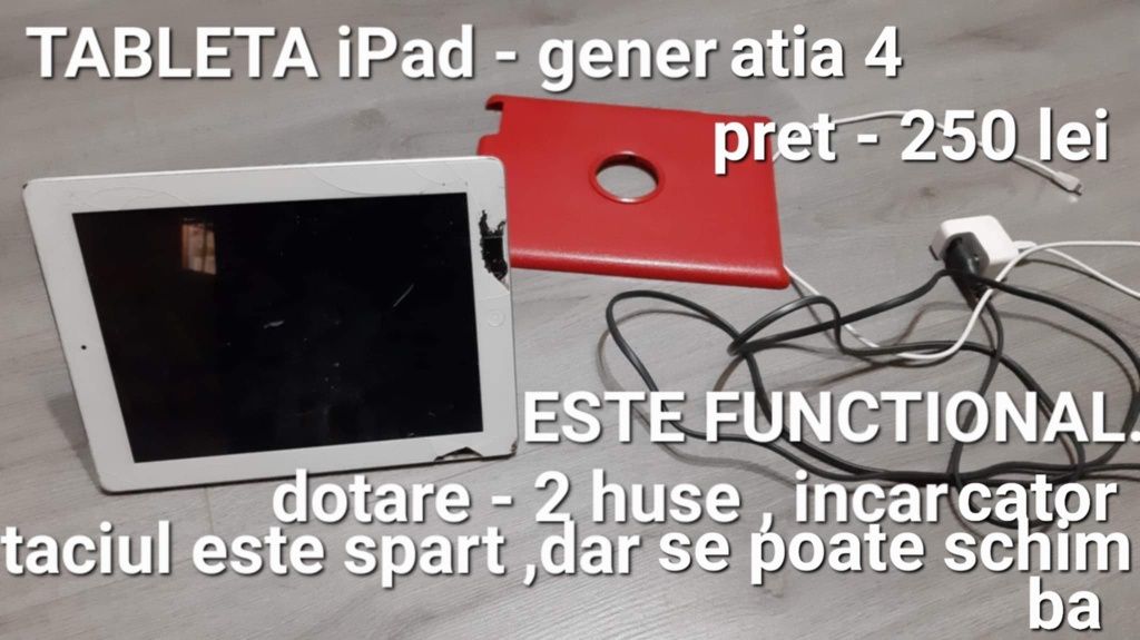 Tableta iPad - generația 4