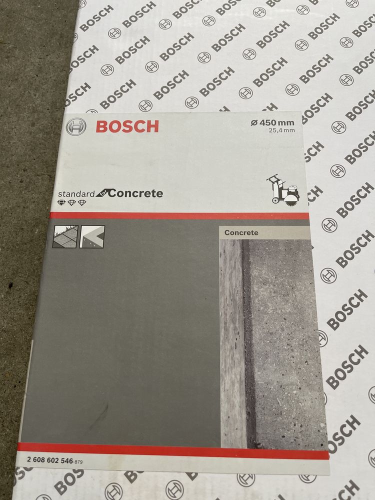 Disc diamantat Bosch  450 mm x 25,4 interior