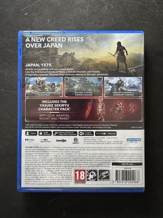 Assassin’s Creed Shadows PS5