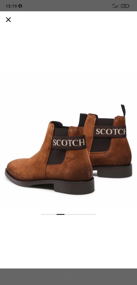 Ghete originale Scotch & Soda ,mărime 45