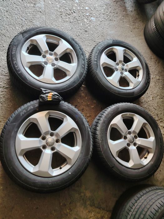 Jante originale Jeep Compass 5x110 R17 cu anvelope 225/60 R17