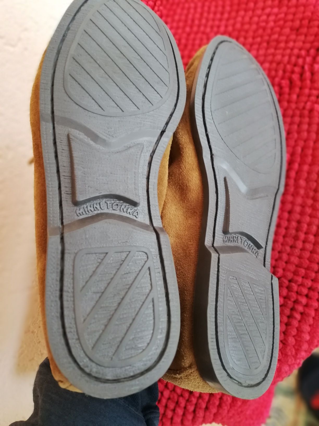 Mocasini piele bărbați Minnetonka nr 43