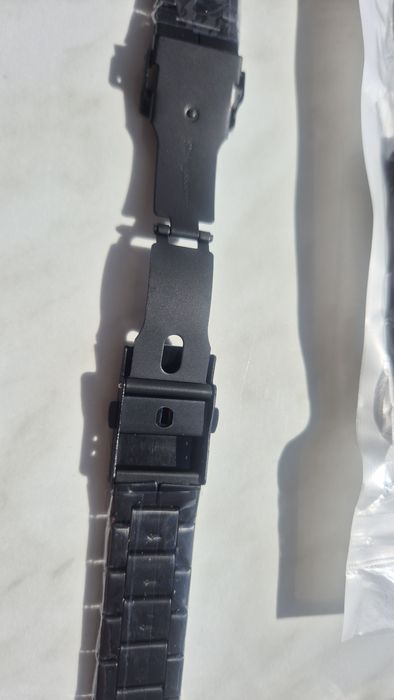 Brățară ceas de inox ,culoare neagra de calitate ,mărimea 20mm.