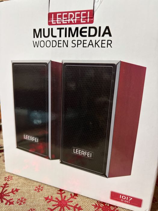 Multimedia Wooden speaker LEERFEI I017