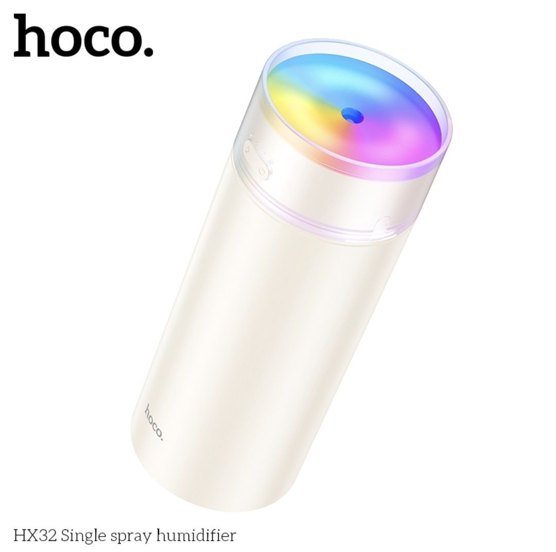 Hoco HX32 Увлажнитель воздуха 500мл для дома и офиса RGB подсветкой
