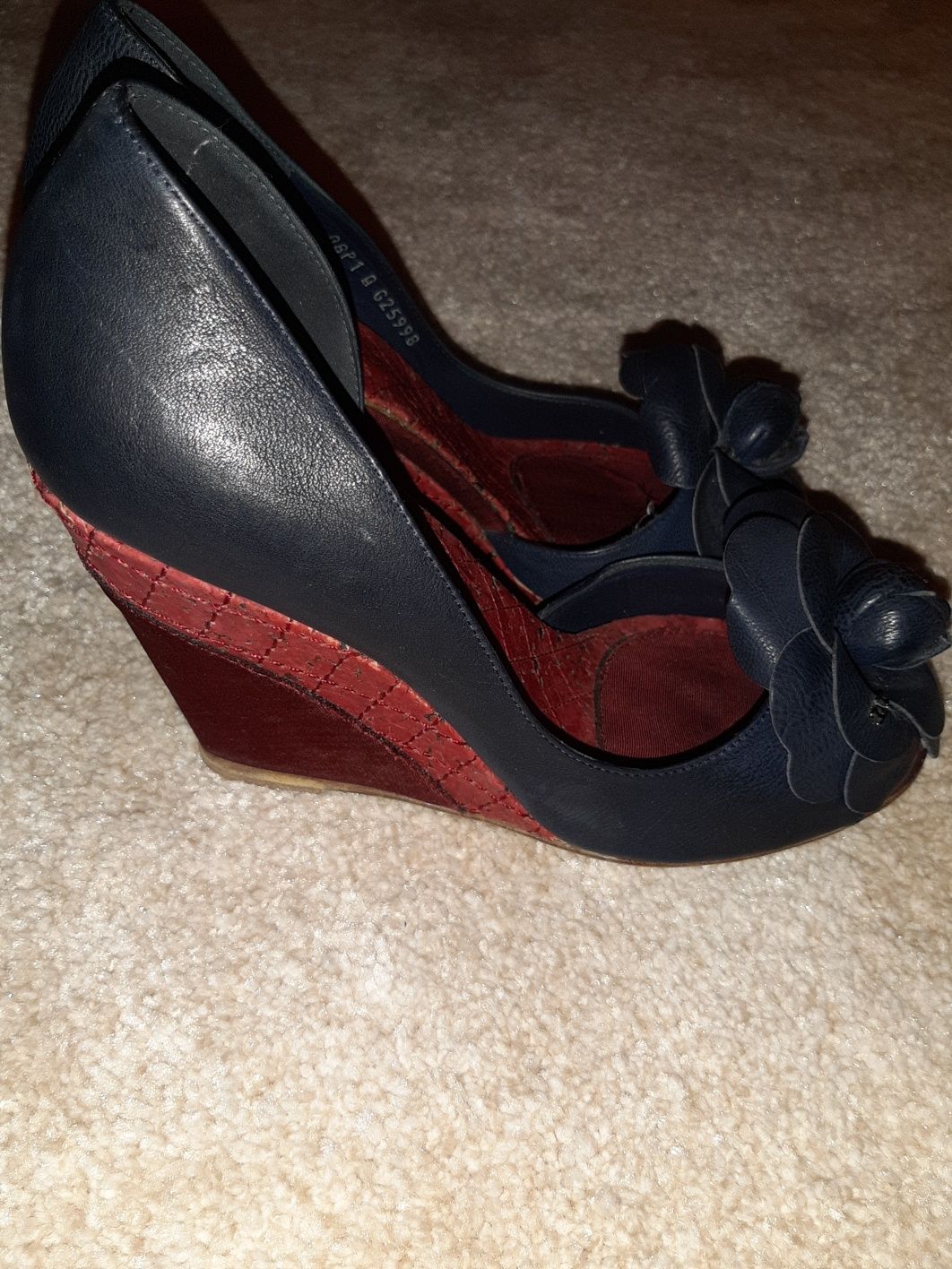 Sandale Chanel originale din piele