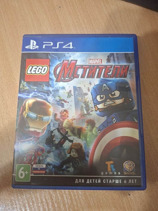 Диски Lego Мстители PS4