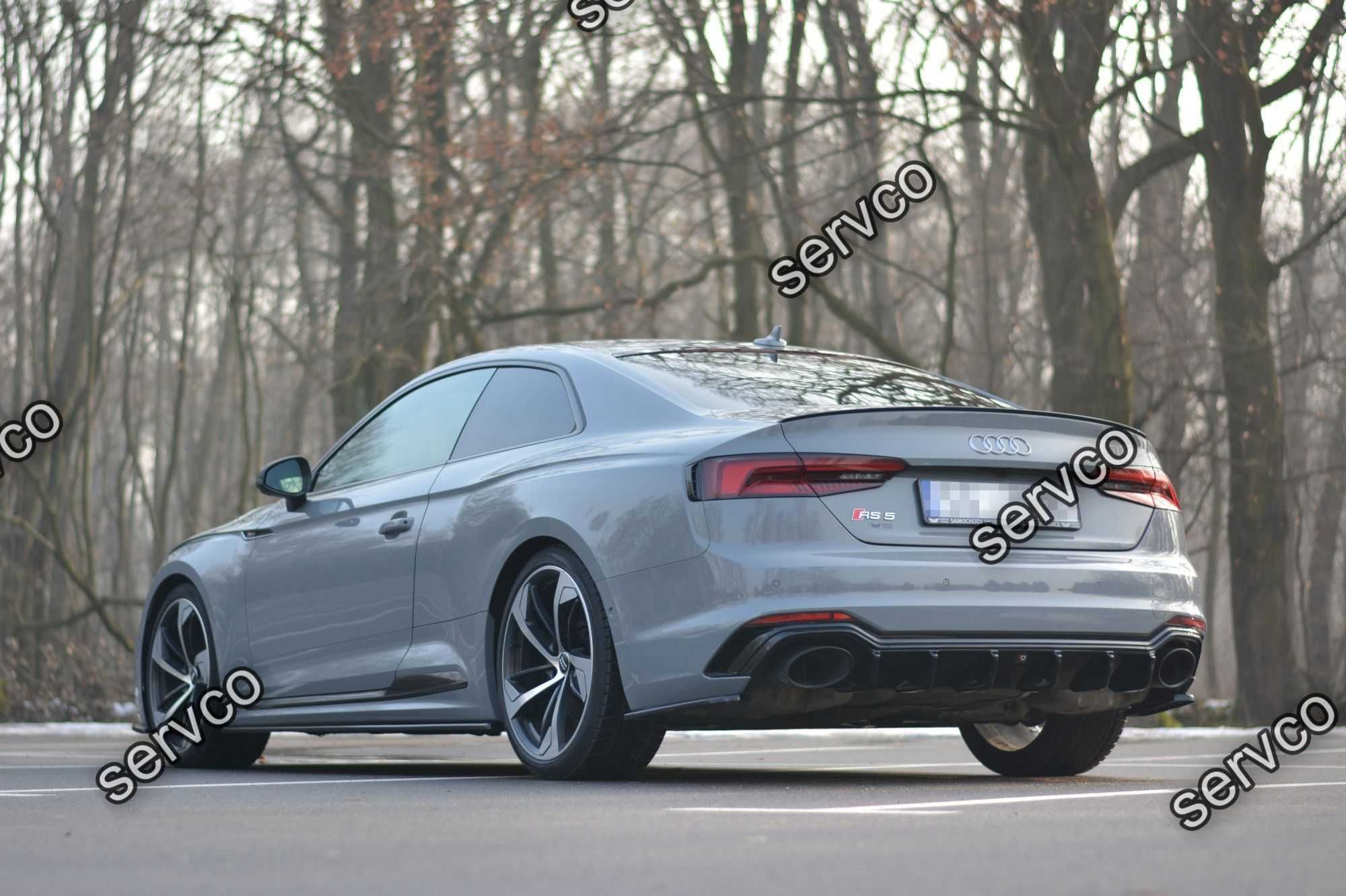 Prelungire difuzor Audi A5 RS5 Coupe Mk2 F5 2017-2019 v11 - Maxton