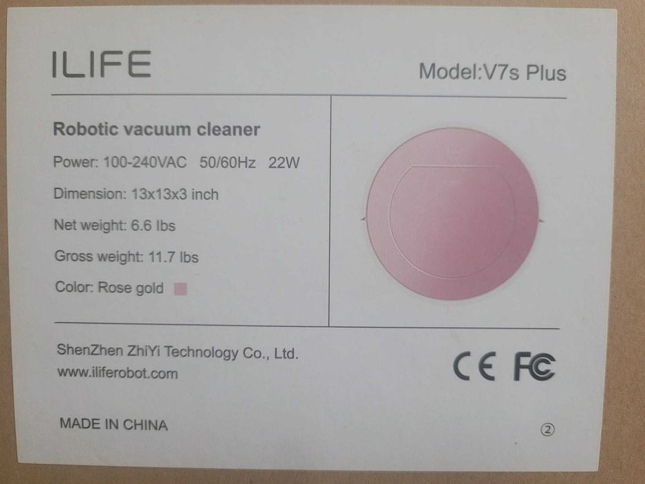 Aspirator robot Ilife V7s Plus,aproape nou,utilizat max.5 ori