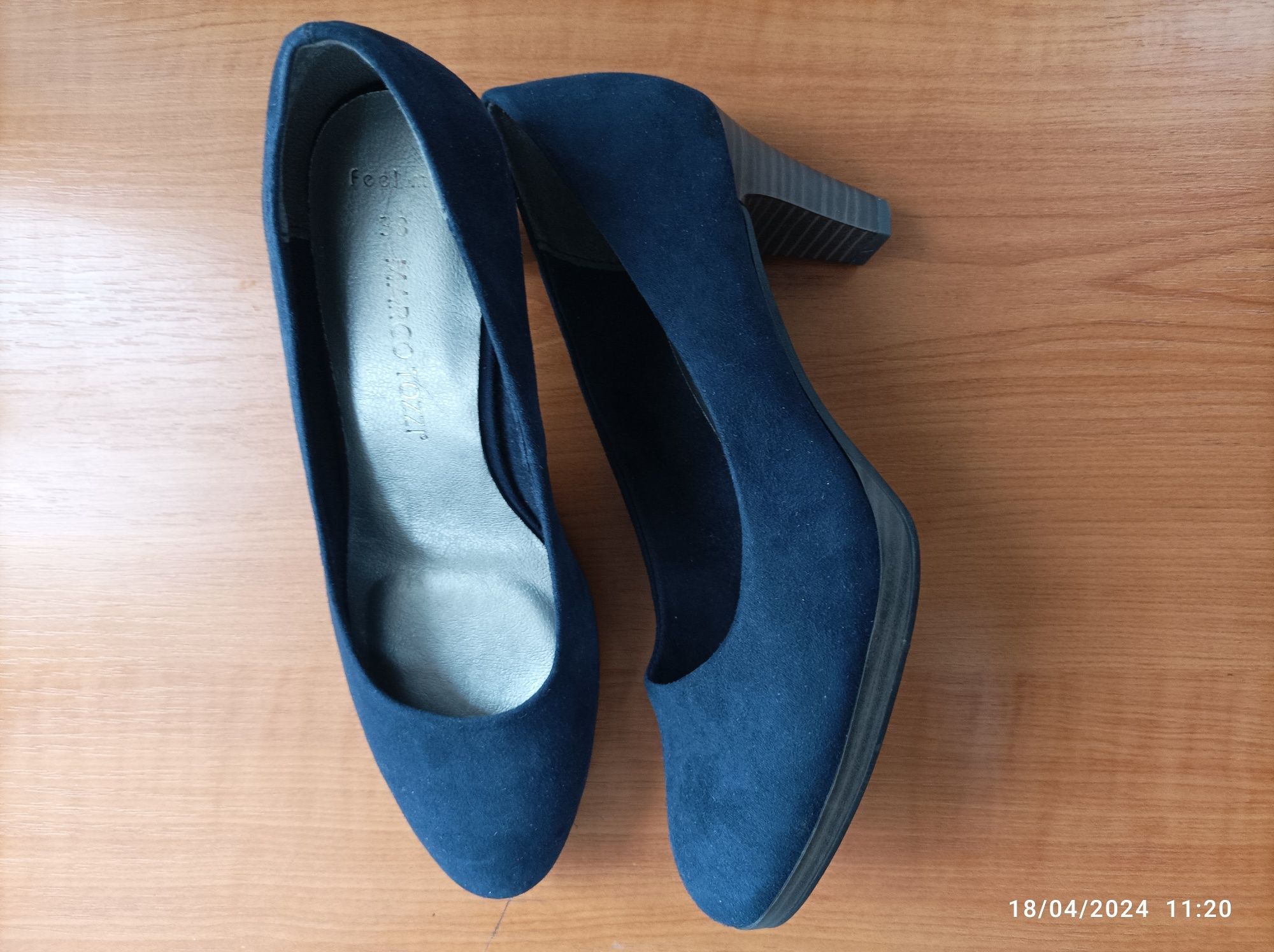 Pantofi dama Marco Tozzi bleumarin 38