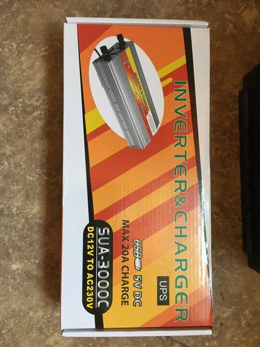 Инвертор 3 кВа сам заряжает аккумулятор есть доставка