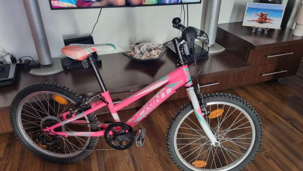 Bicicletă fete 20inch 7-11ani