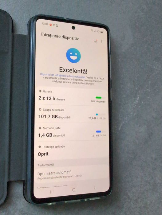 Samsung A51, se vinde cu husa din poze.