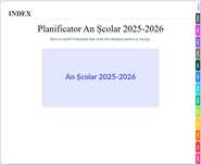 Planificator An Școlar 2025-2026