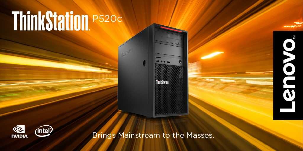 Workstation Lenovo ThinkStation P520c Xeon 64GB RTX 4000 1TB NOU 3Ani