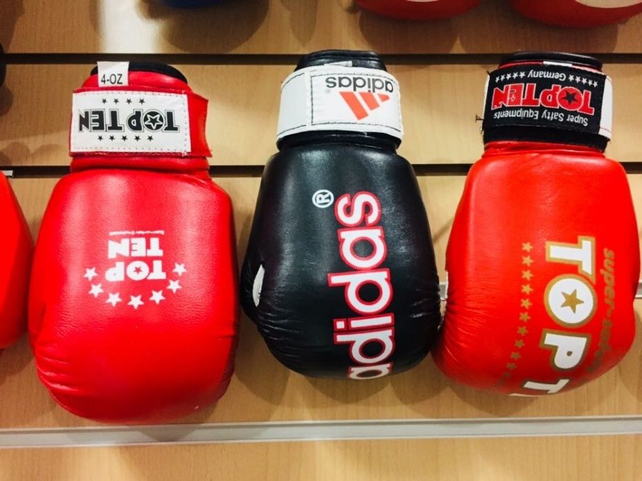 Детские боксерские перчатки кожа зам новый BEST SPORT в Нур-Султан