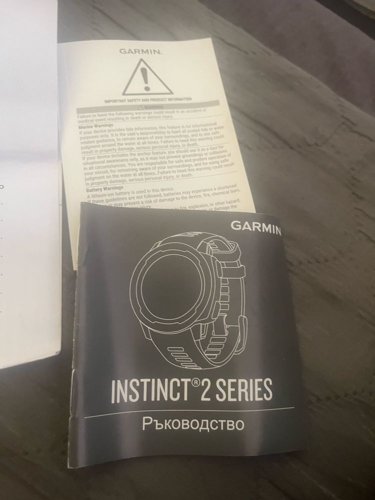 Часовник Garmin instinct 2x solar tactical