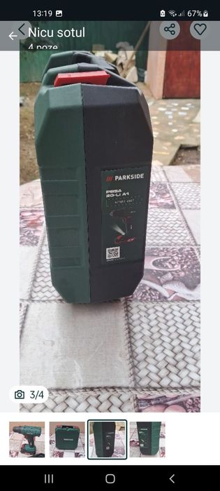 Vind  bormasina parkiside nouă