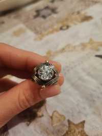 Сребърен пръстен с цирконий
