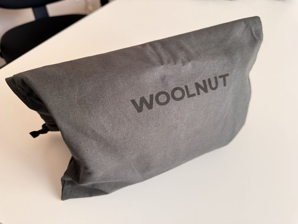 Естествена кожена мъжка чанта Woolnut