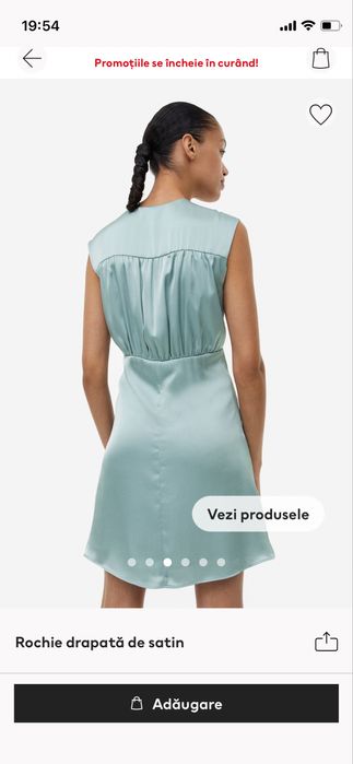 Rochie noua satin