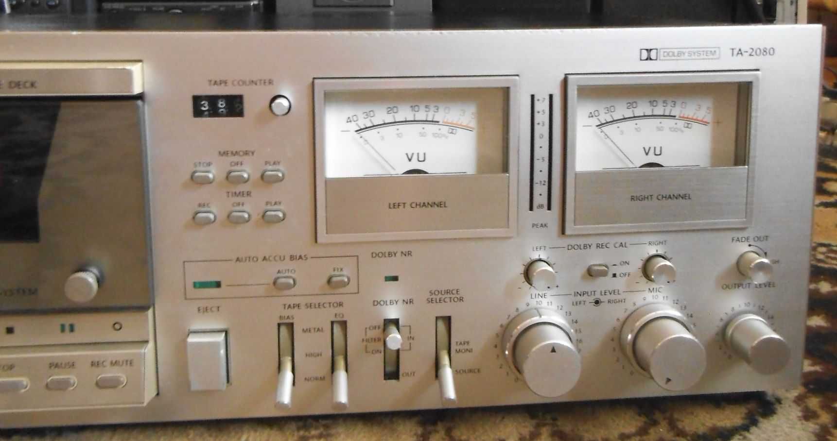 Deck ONKYO TA-2080 Double Capstan 3-Head cassette deck