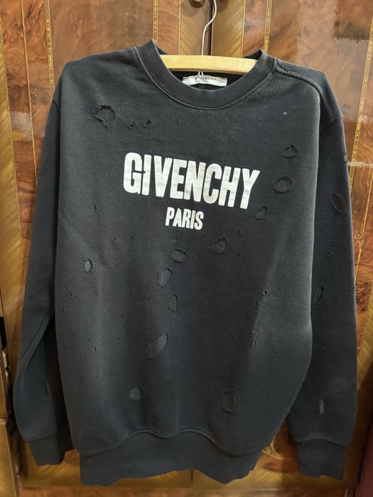 Givency Distressed Hoodie