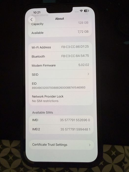 Iphone 13 Pro Max 128GB Като Нов