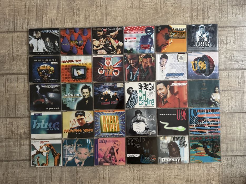 Pachet 3 - 60 maxi singles (MCD) muzica Eurodance anii 90