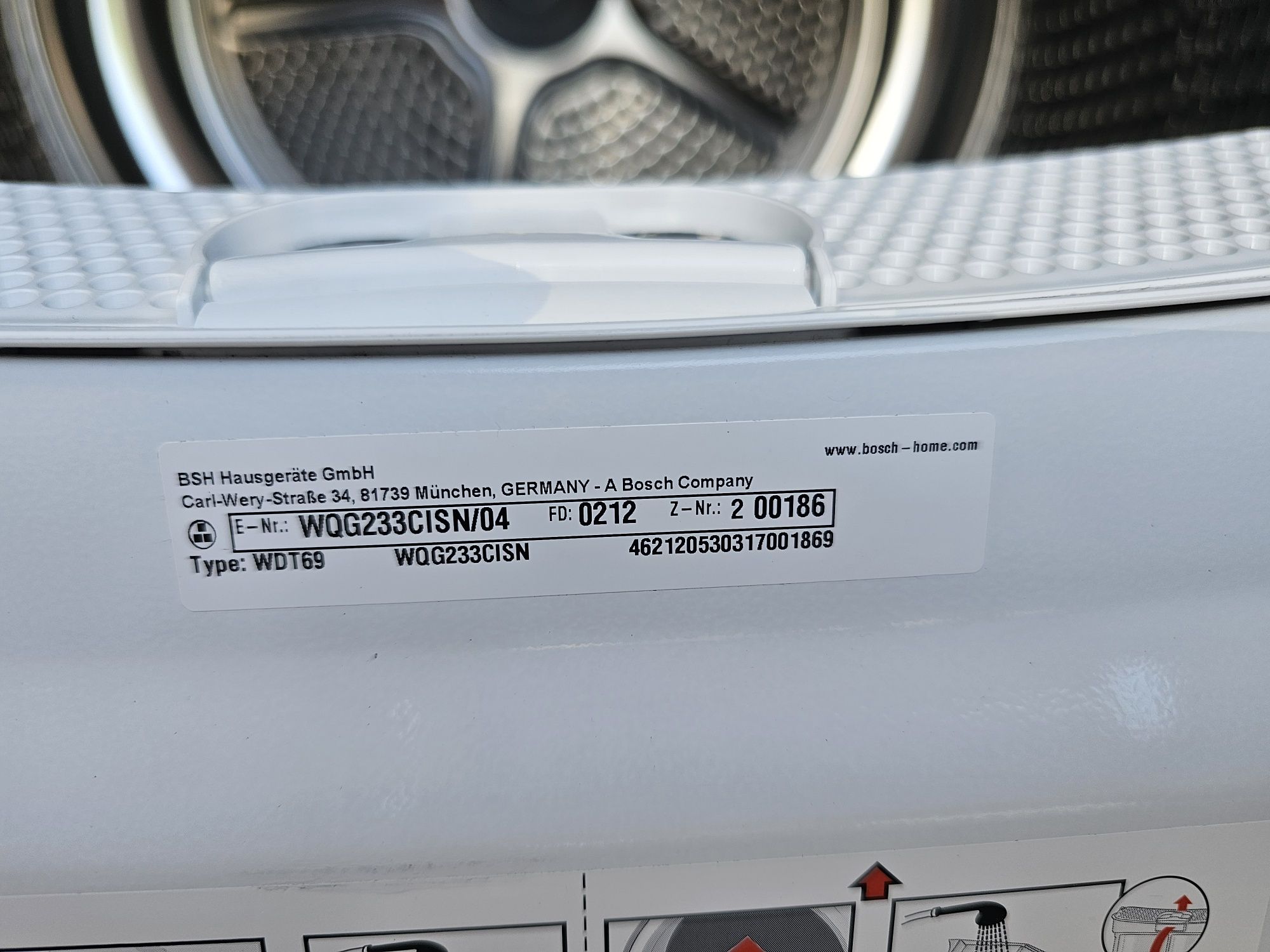 Сушилня с термопомпа BOSCH SERİE 6