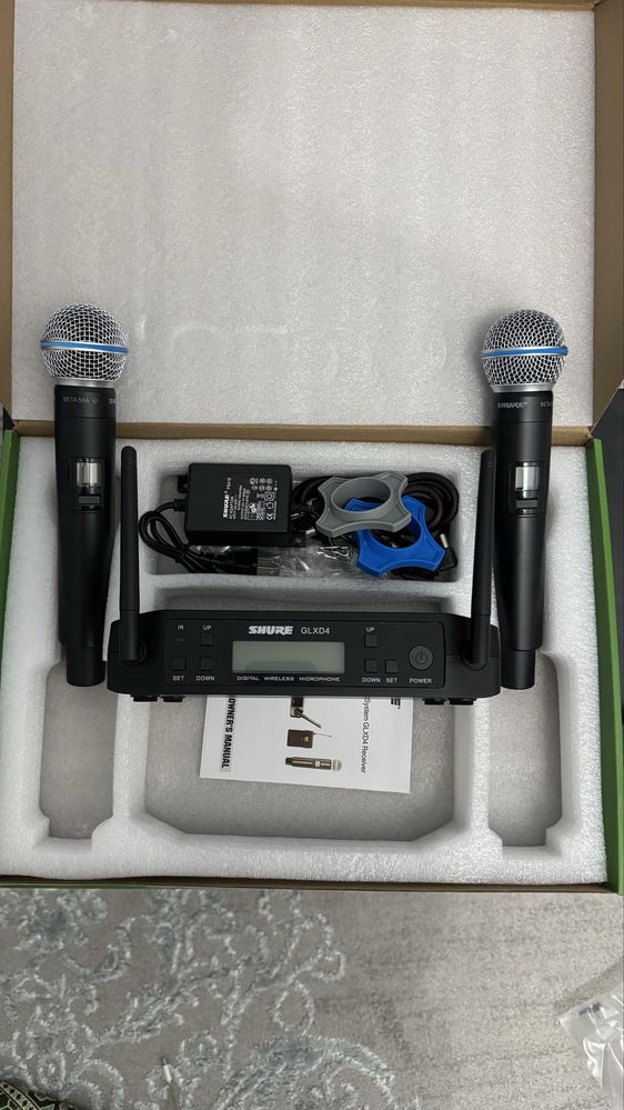 новый микрофон Shure GLXD4