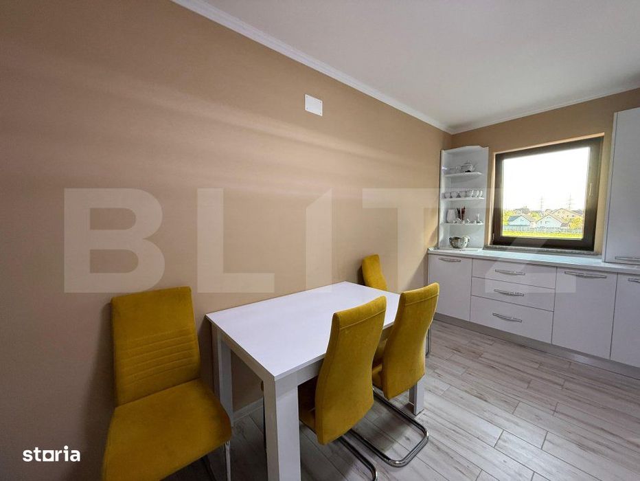 Apartament cu 2 camere, 60 mp utili, bloc nou, zona Sf Ilie
