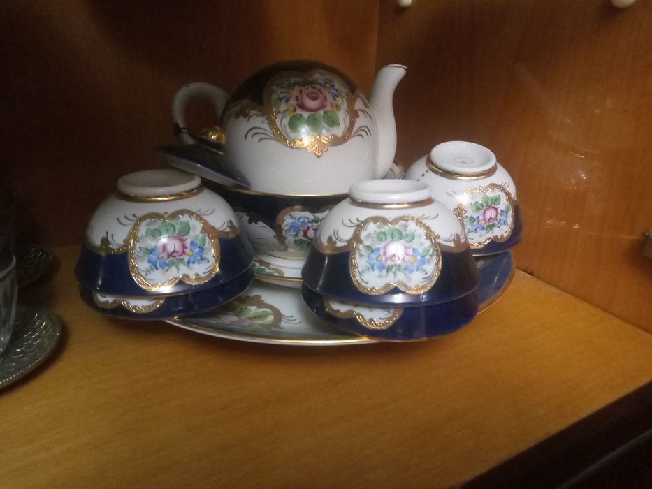 Чайный сервиз  расписной