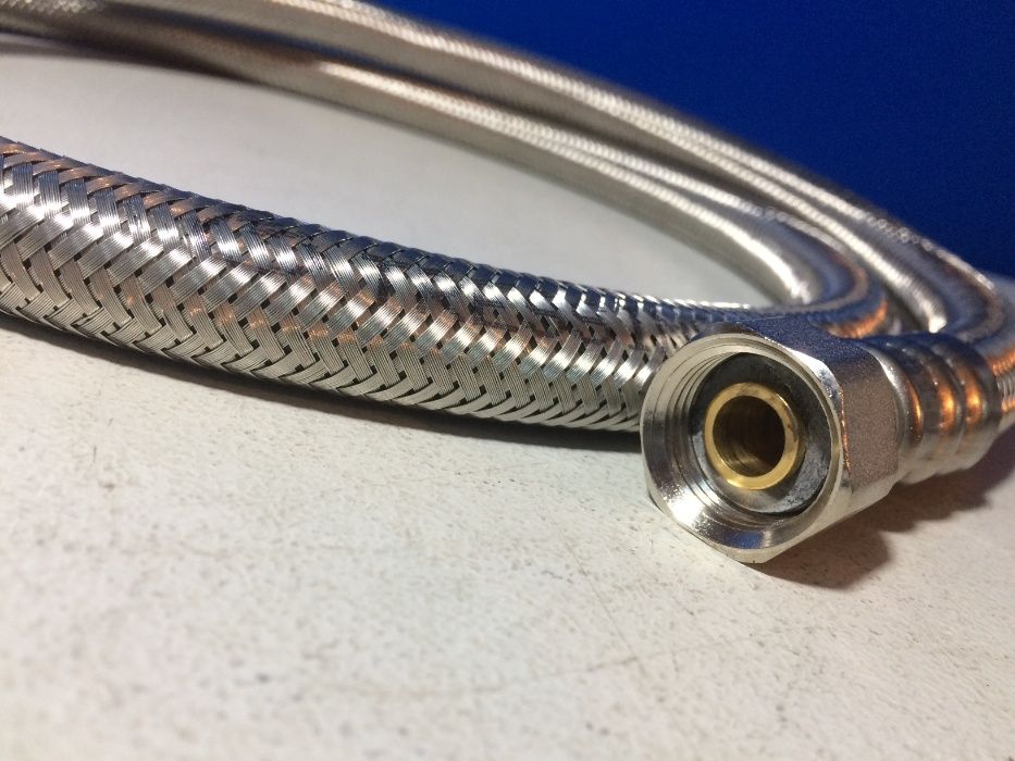 Furtun flexibil gaz natural, fabricat in Franta, 1.5 m lungime