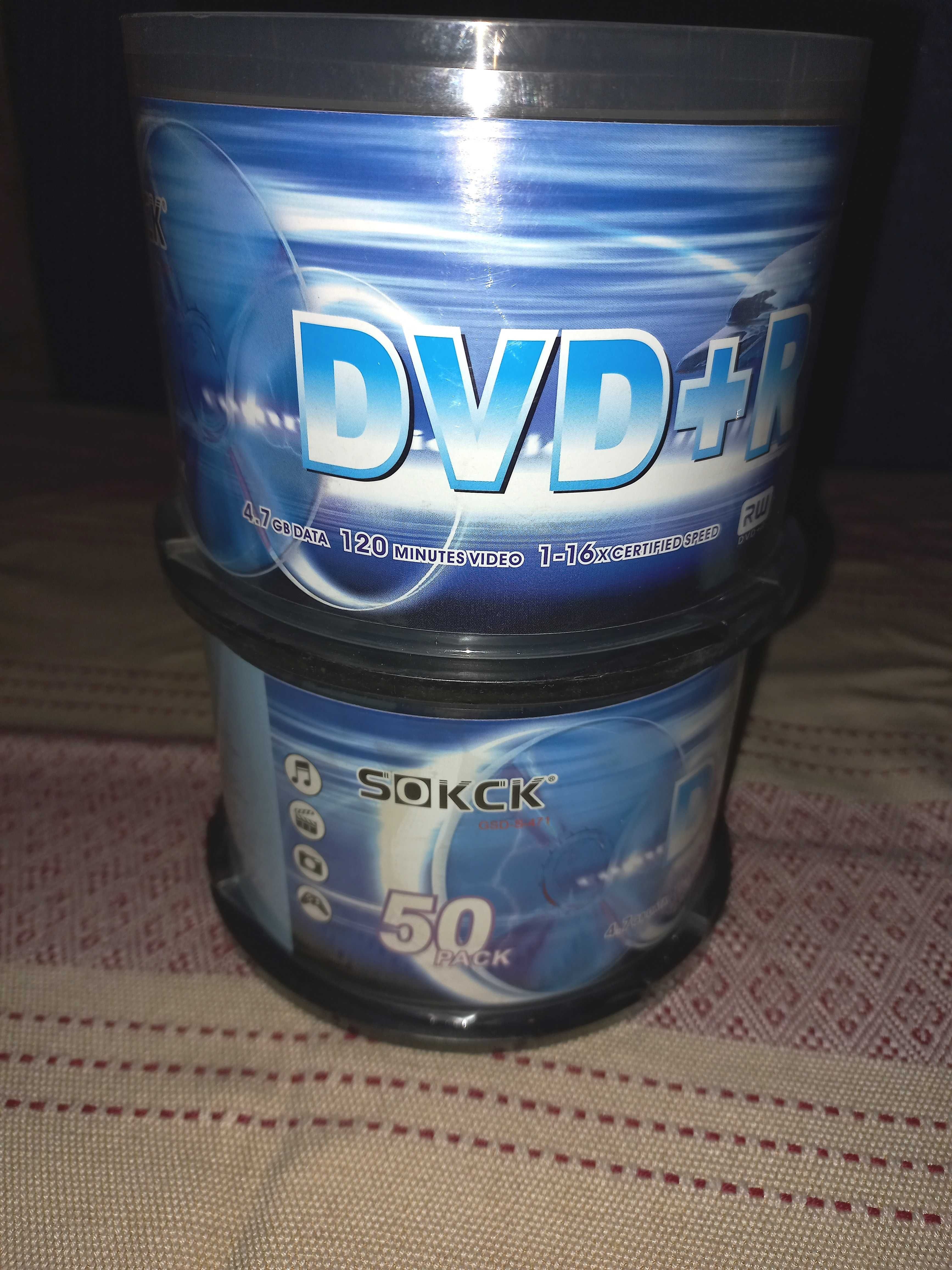 CD-R / DVD+R /Чистые/ Новые/В упаковке диски