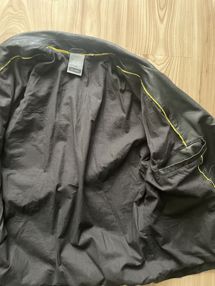J.C.RAGS / мъжко кожено(естествена) яке XL/L