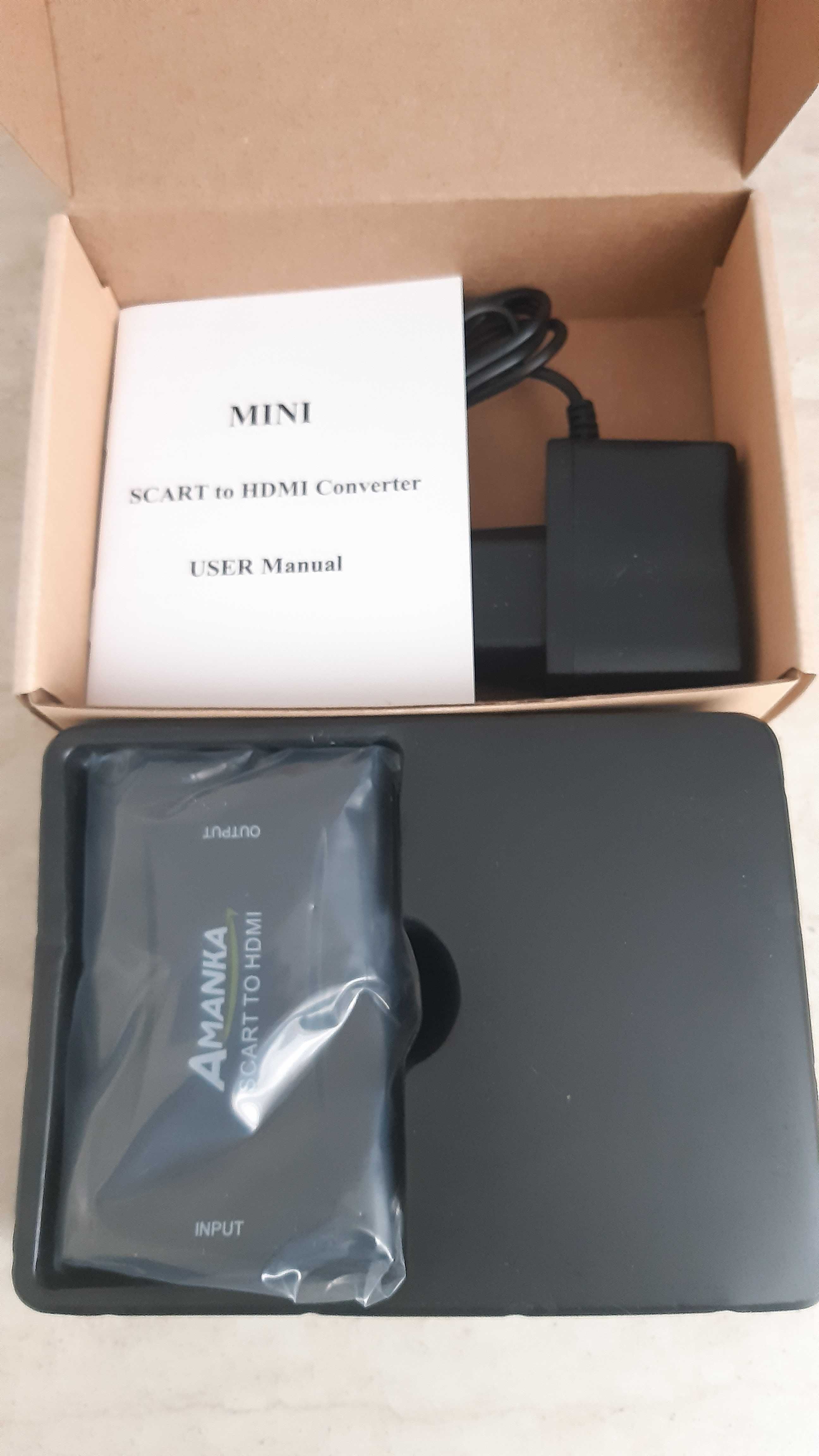 MINI Converter SCART la HDMI nou