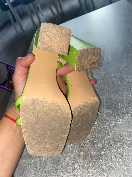 Дамски сандали на ток 38 р-р