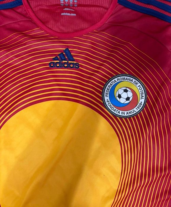 Tricou oficial Adidas Climacool România (≈2008-2009),L,stare excelentă