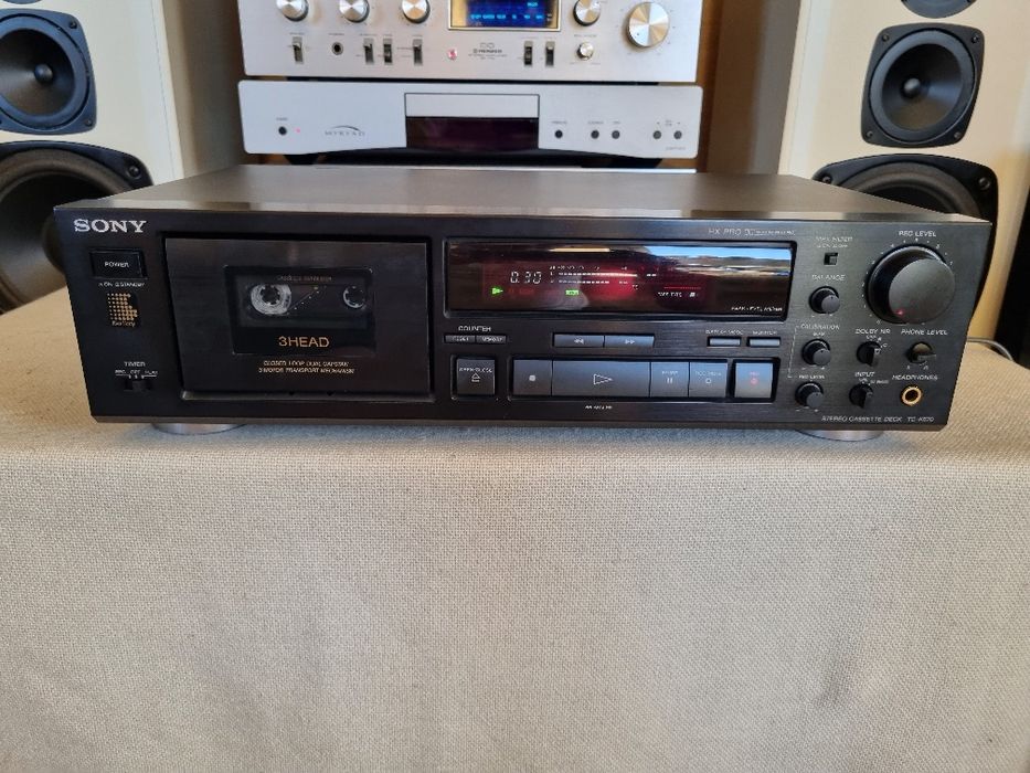 Deck Sony TC-K 670. 3 Head, Dolby B,C, HX Pro, Dual Capstan. Impecabil