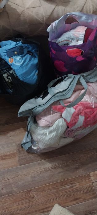 Детские вещи 3 больших пакета