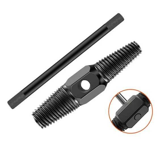 Екстрактор за тръби шпилковадач за скъсани ВиК части 1/2 3/4 Двуглав