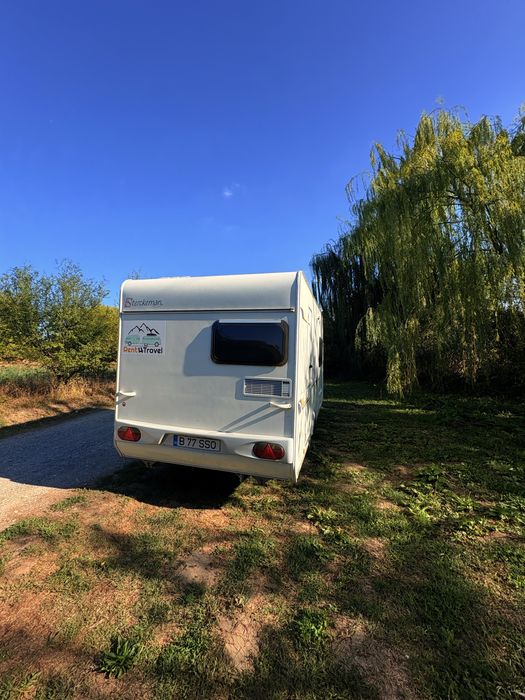 Rulota pregatita full of camping