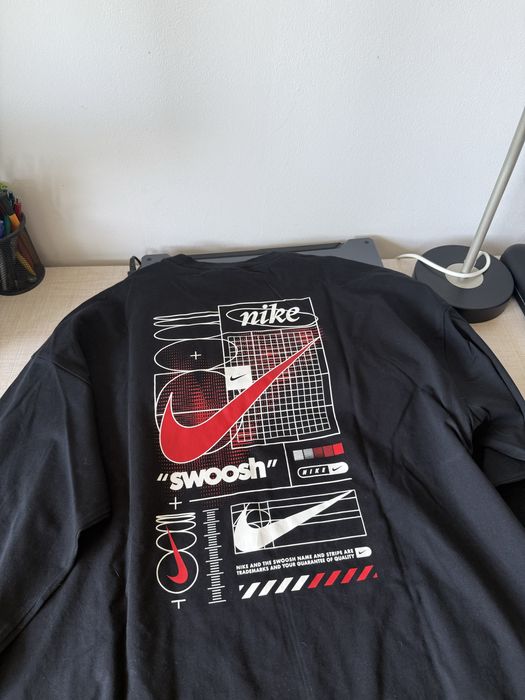 NIKE Bluza W Nsw Ls Bf Print Sw