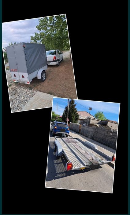 Platforma de închiriat / Remorca 750 kg de inchiriat