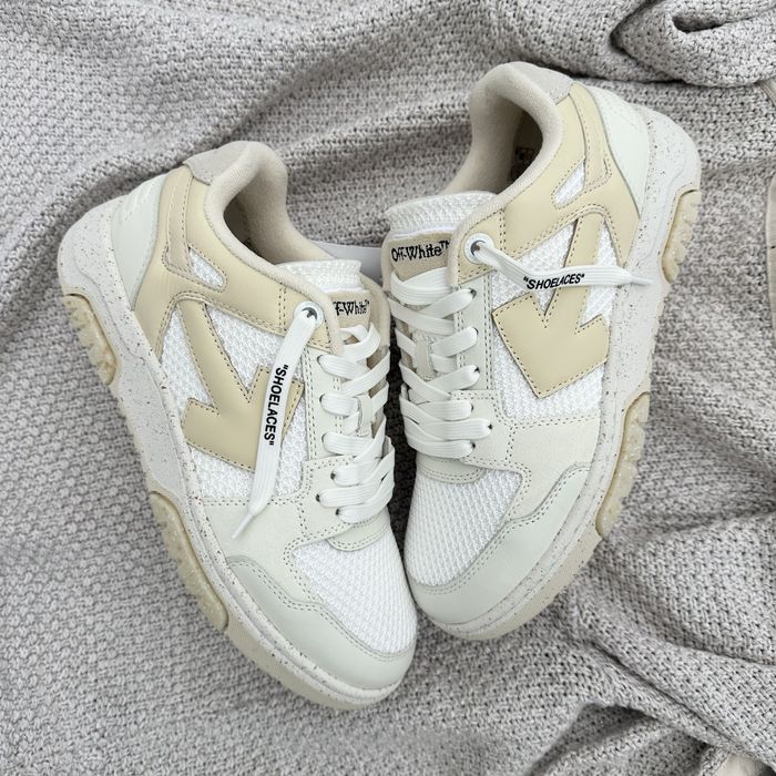 Off-White Out Of Office Cream White